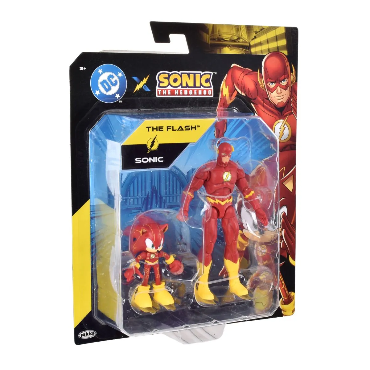SONIC - SET 2 FIGURAS DE 6 Y 13 CM SONIC DC COMICS - SONIC THE FLASH