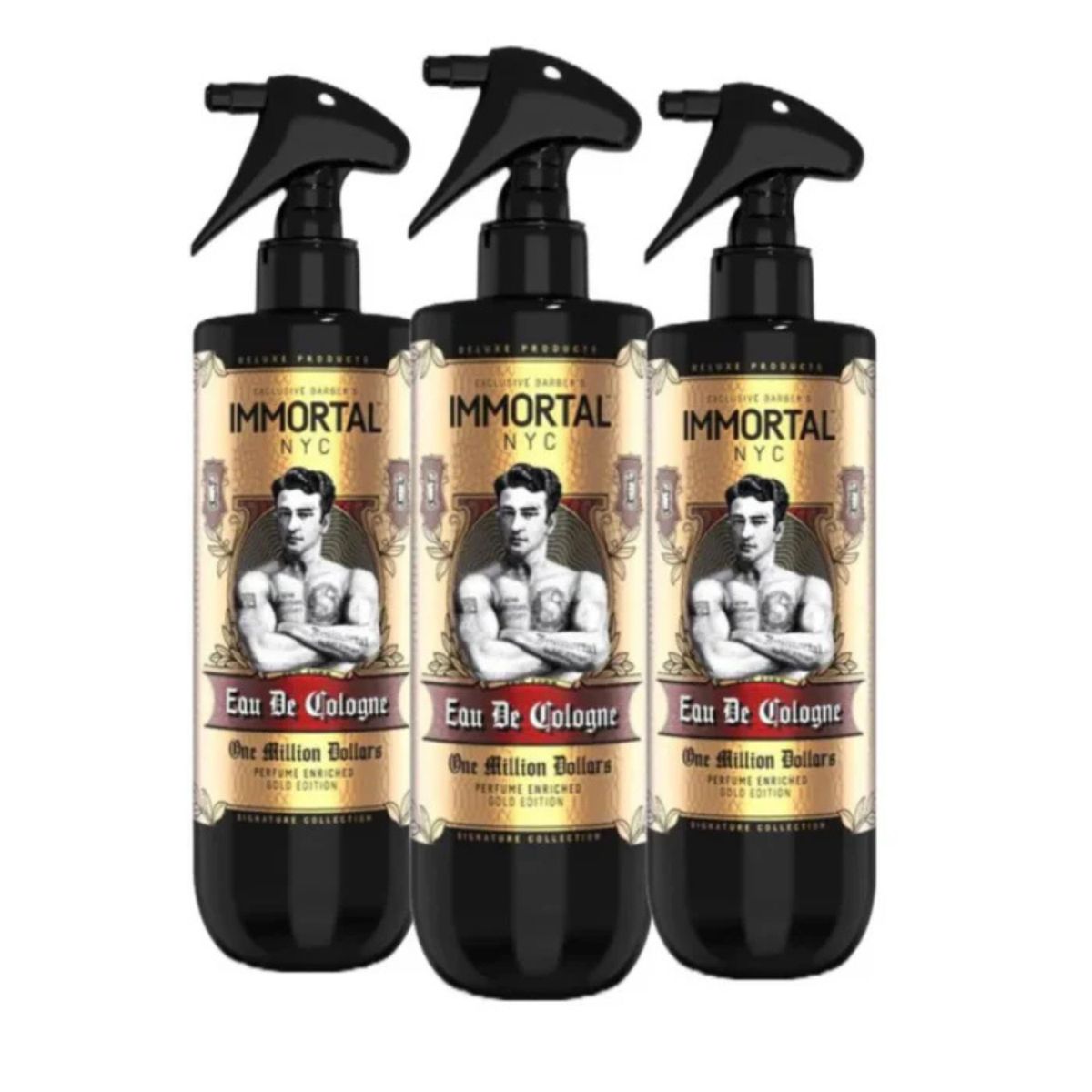 IMMORTAL NYC - IMMORTAL NYC Después del Afeitado Colonia One Million Dollars 500ML