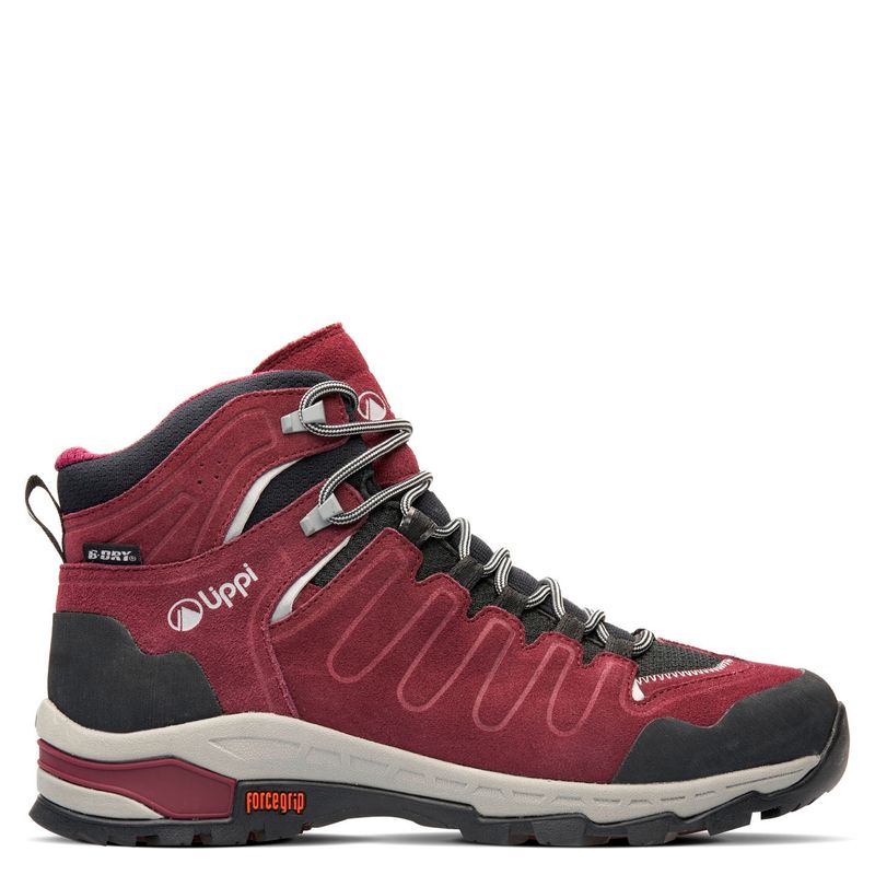 LIPPI All Terra Vino Zapatilla Outdoor Mujer Impermeable Rojo