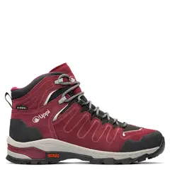 LIPPI - All Terra Vino Zapatilla Outdoor Mujer Impermeable Rojo