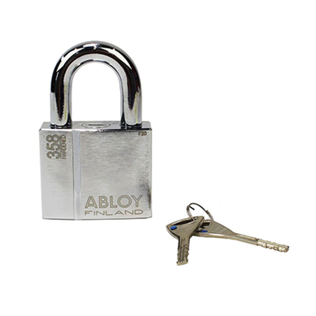 ASSA  ABLOY - Candado Abloy 358 F20 Acero Endurecido Con 2 Llaves