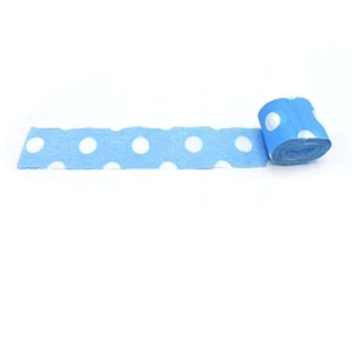 GENERICO - Feston celeste de puntos 4pcs 3cmx10m