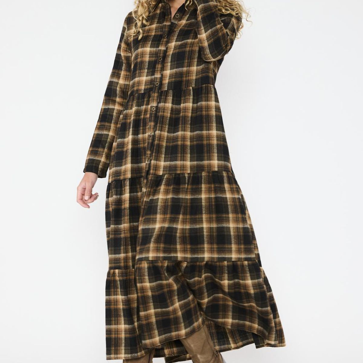ECLIPSE - Vestido Taylor Café