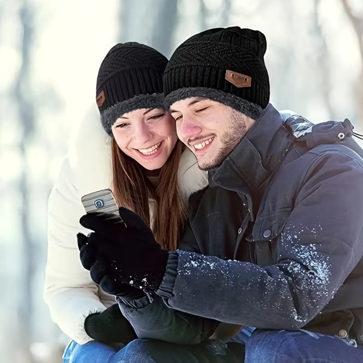 GENERICO - Set Gorro + Cuello Invierno Unisex  Abrigo Térmico y Cómodo / gorro