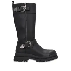 GOTTA - Bota Plataforma Negra Mujer 6584201
