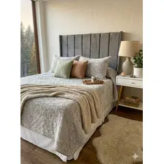 DEKOHOME - CUBRECAMA VELVET PLUSH