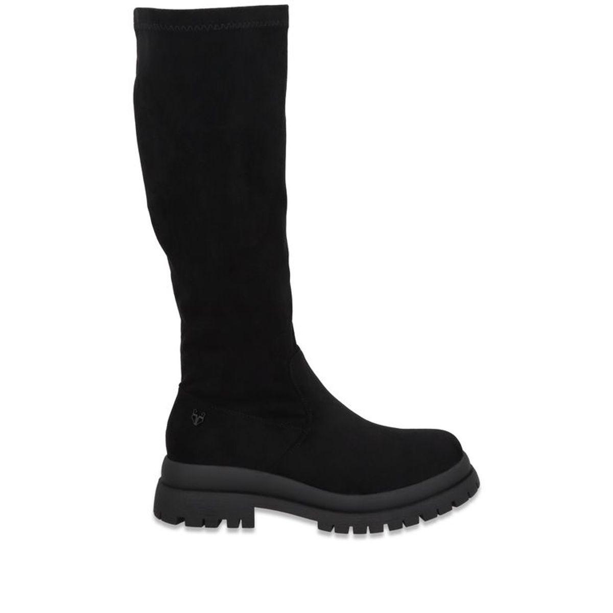 GOTTA - Bota Plataforma Negra Mujer 6584301