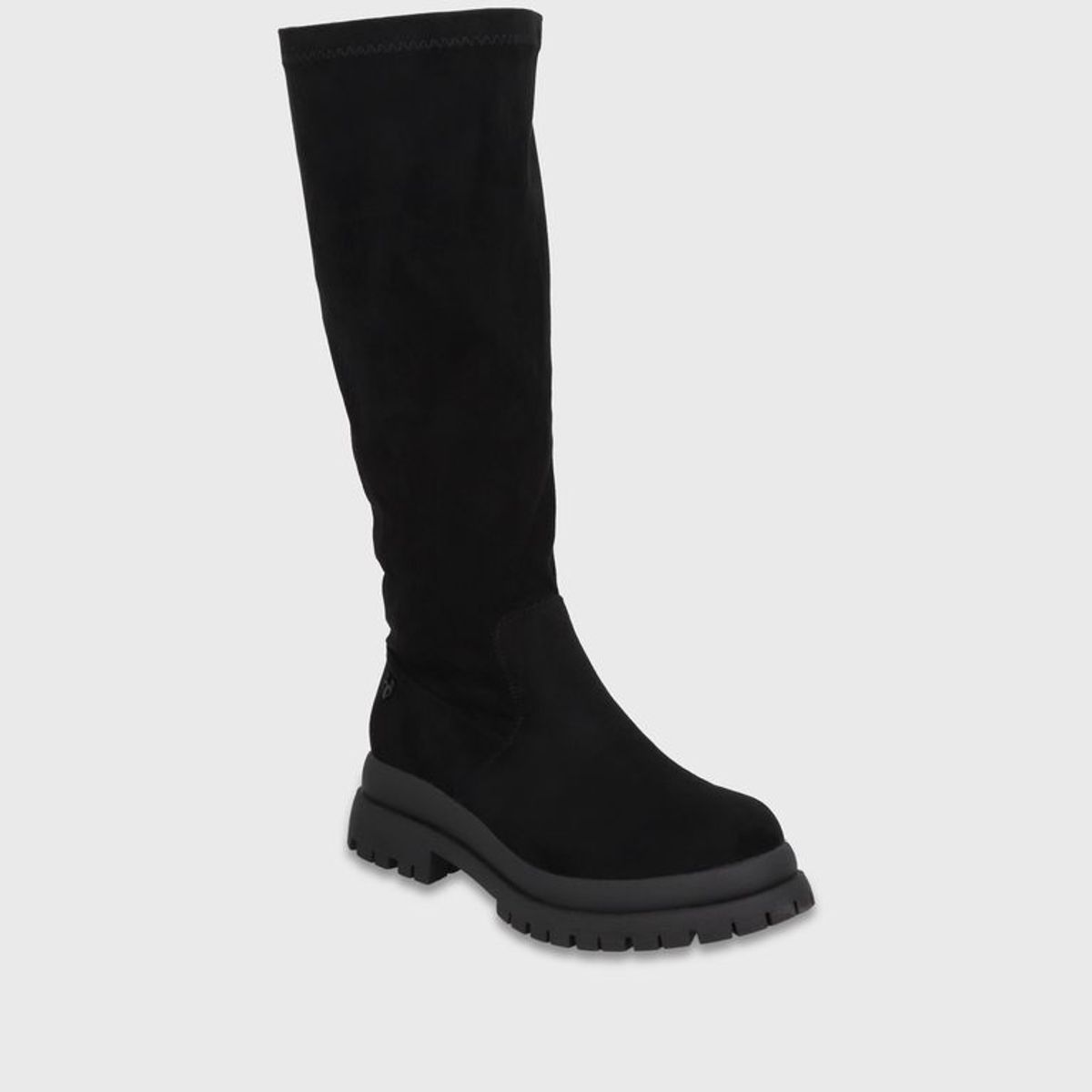 GOTTA - Bota Plataforma Negra Mujer 6584301