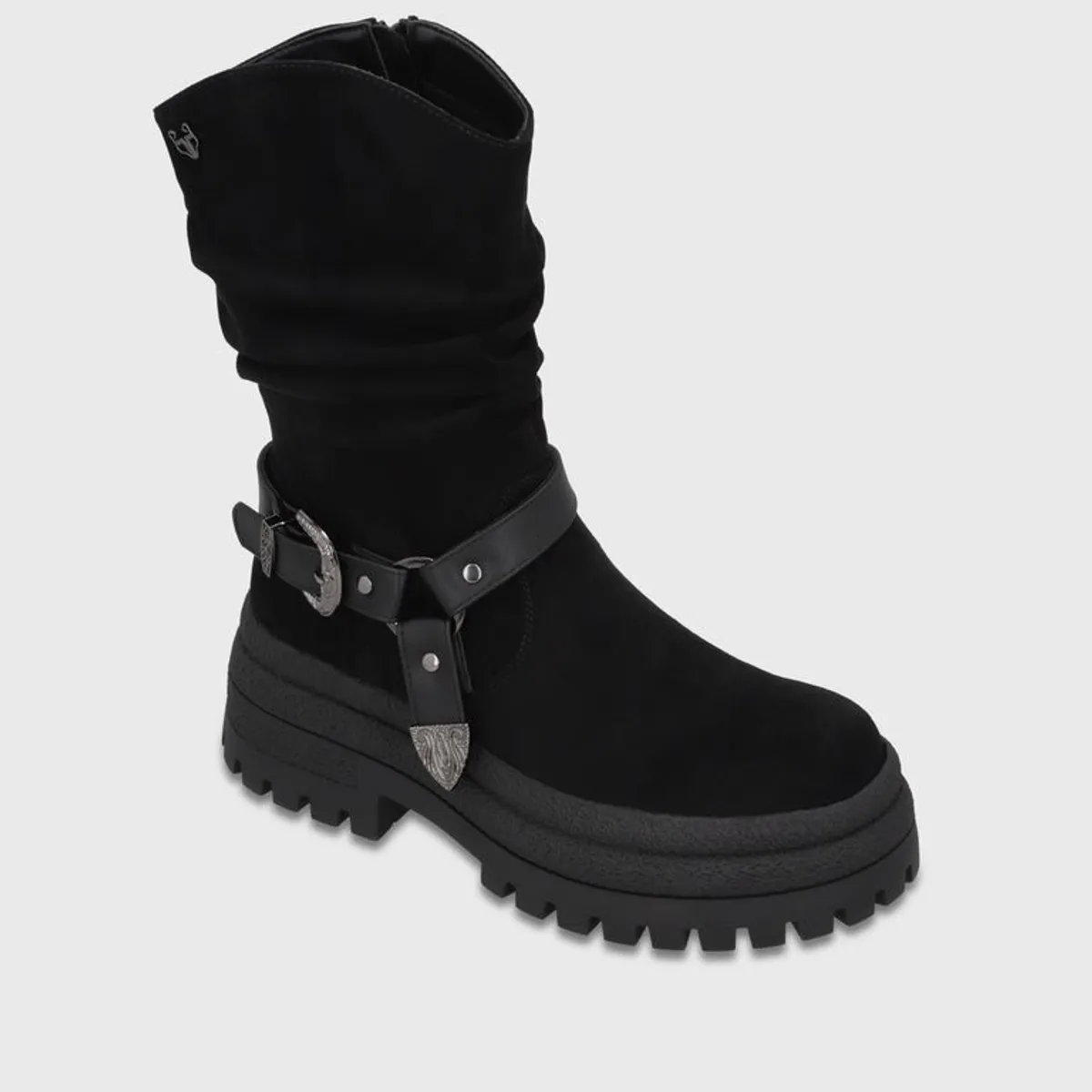 GOTTA - Botin Plataforma Negro Mujer 6583001