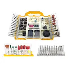 IMPORTCLICK - Set 145 Piezas Accesorios Dremel Maleta