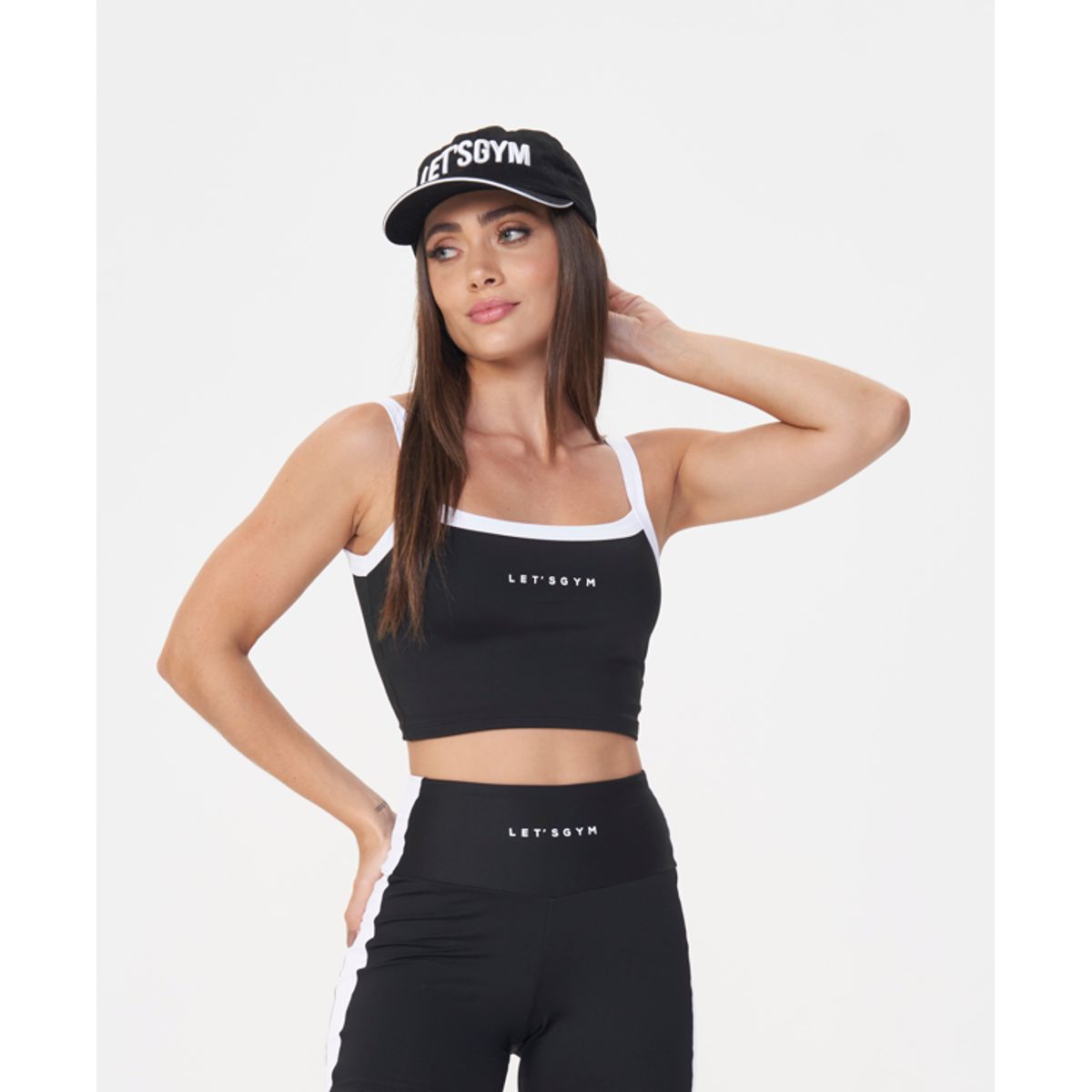 LETSGYM - CROP TOP DEPORTIVO TUNNING LETSGYM