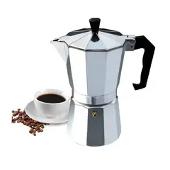 GENERICO - Cafetera Espresso Italiana 6 Tazas