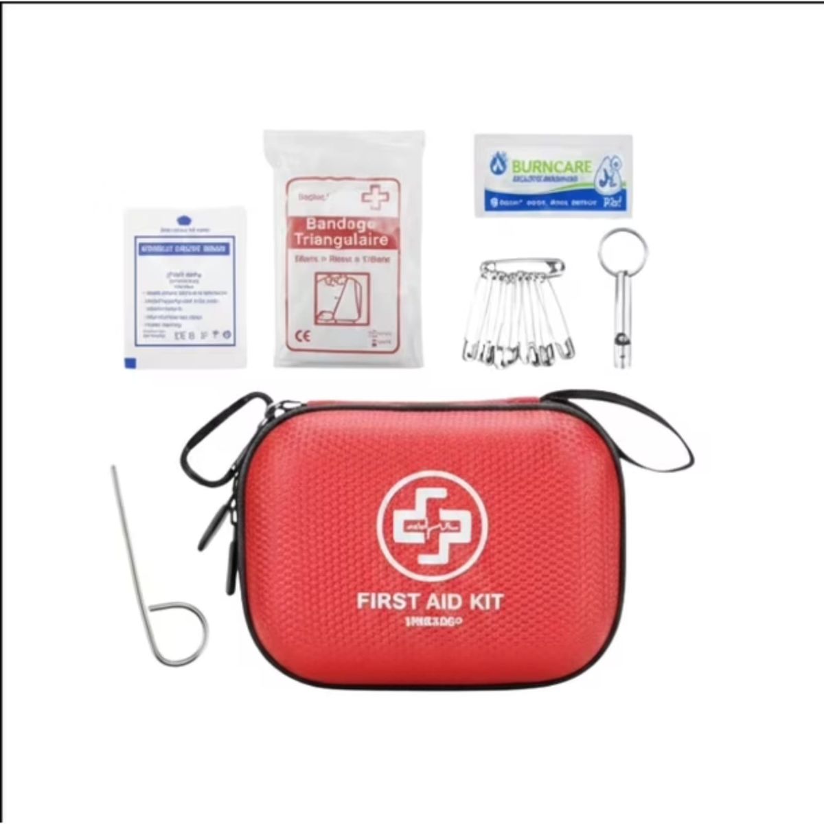 MOVI - KIT DE EMERGENCIA BASICO O PERSONAL CON 54 Piezas incluye Power bank 20.000 mha