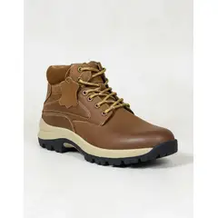 CARBIN - Botín Hombre Cuero Outdoor Casual Trekking Antideslizante