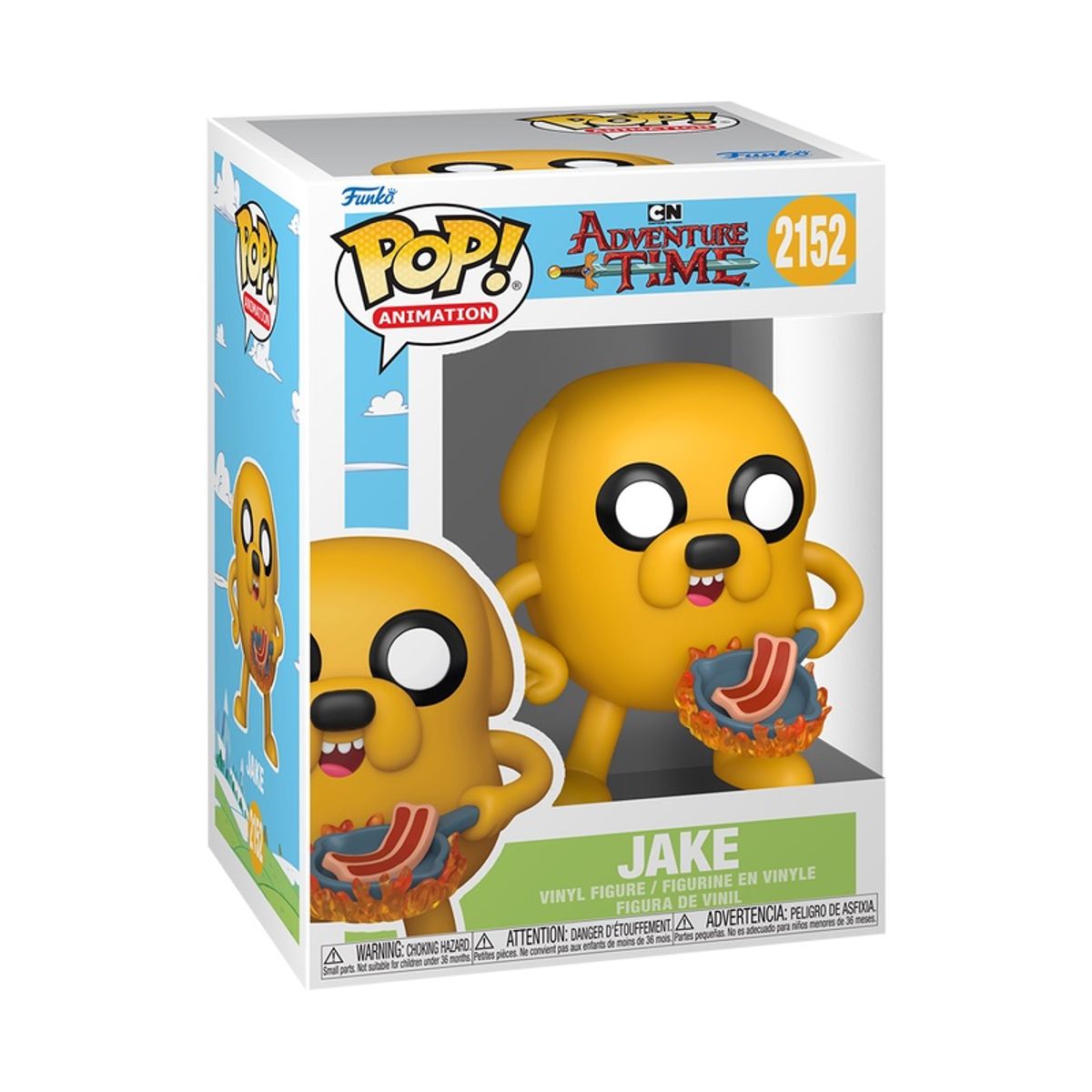 FUNKO - Funko Pop Hora De Aventura – Jake 2152 + Protector