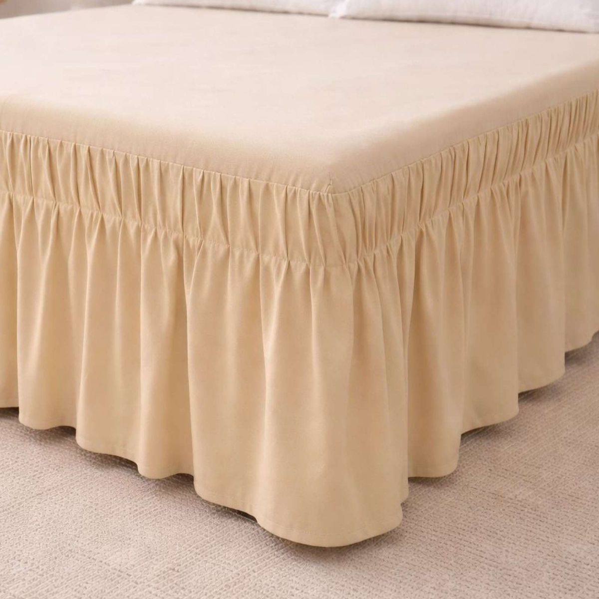 GENERICO - Cubre Base de Cama Elastico Ajustable 2 Plazas