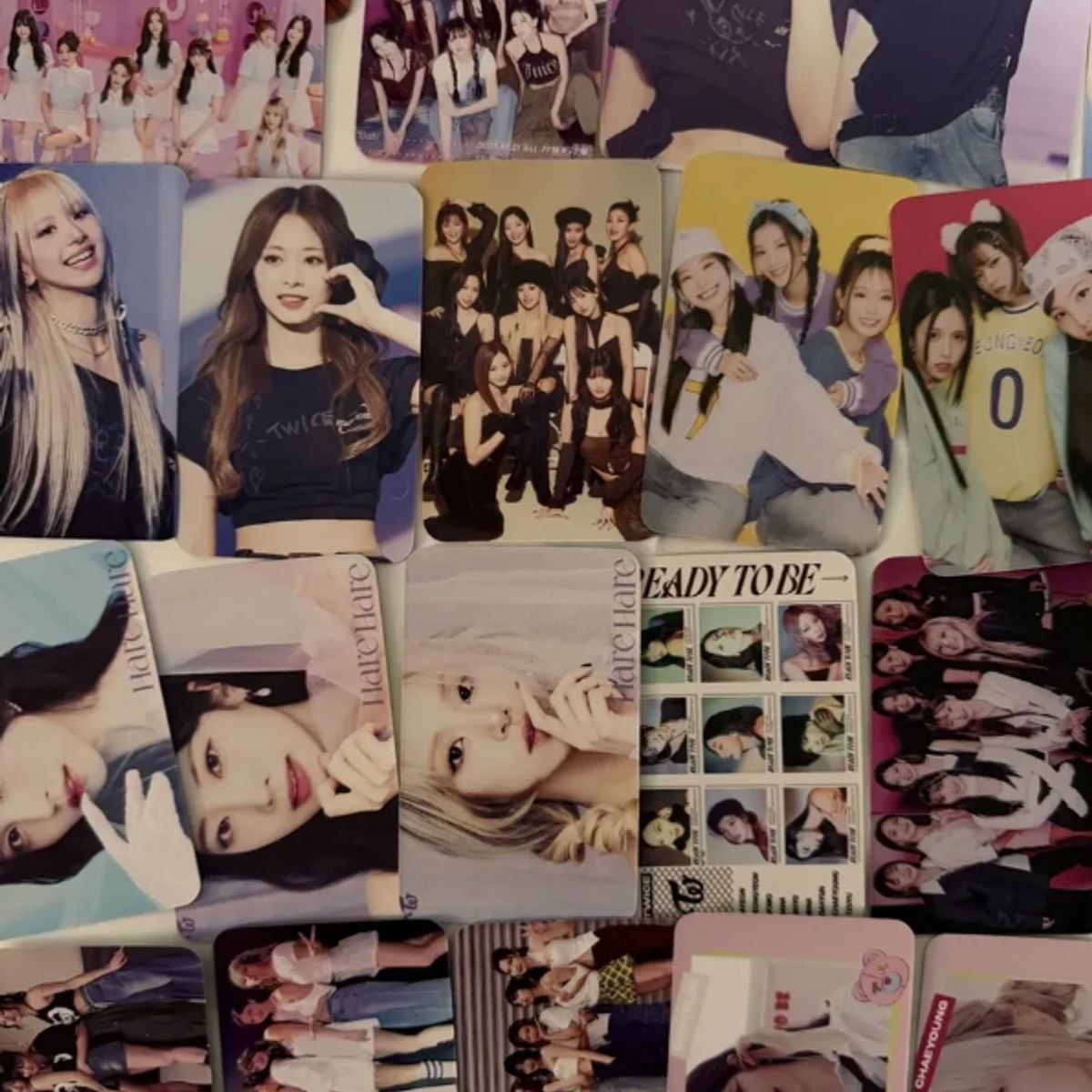 GENERICO - Set Lomo Cards Twice 92pcs Con Stickers Kpop Fans Once Again