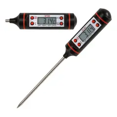 GENERICO - Termómetro Digital Cocina Lectura Rápida Temperatura De Alimentos Cocina 1.55 oz Para Asados, Horno, Repostería