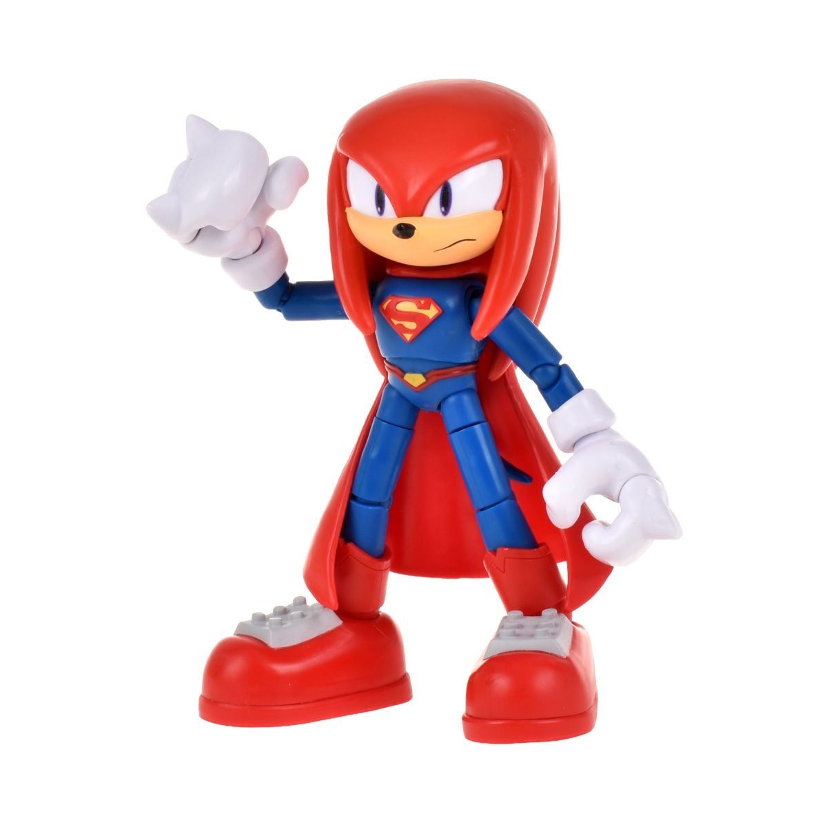 SONIC - FIGURA SONIC 13 CMS - SONIC DC COMICS - KNUCKLES SUPERMAN