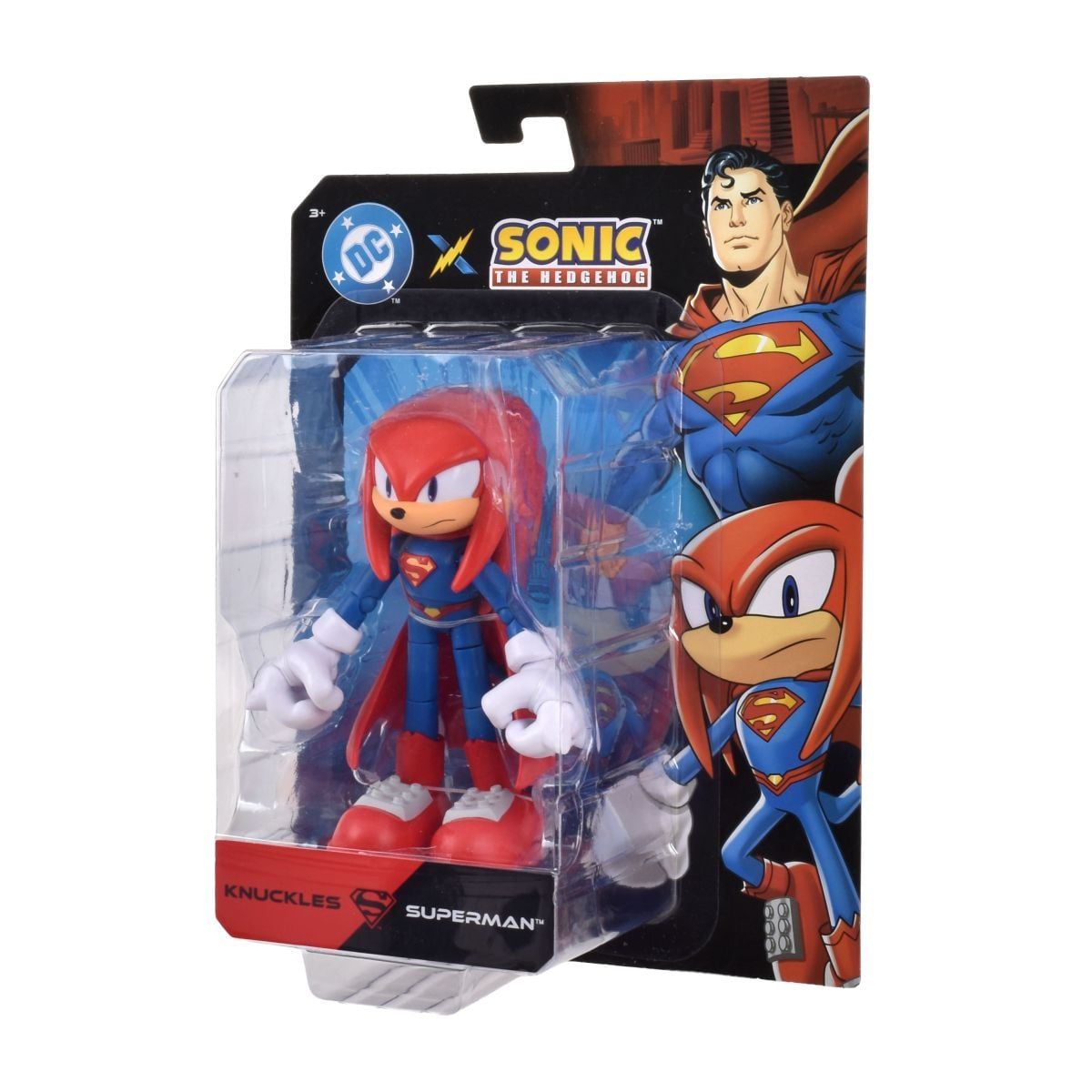 SONIC - FIGURA SONIC 13 CMS - SONIC DC COMICS - KNUCKLES SUPERMAN