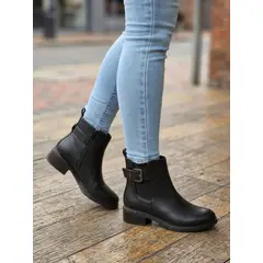 SNOOPY - Botin para Dama Taco Bajo M604