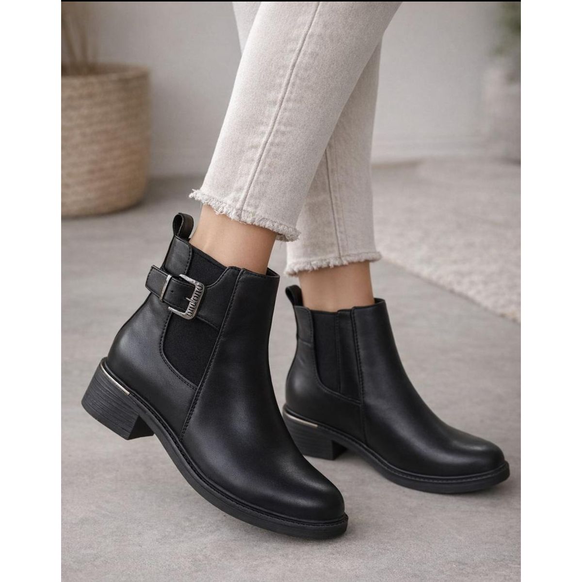 SNOOPY - Botin para Dama  Taco Bajo M604
