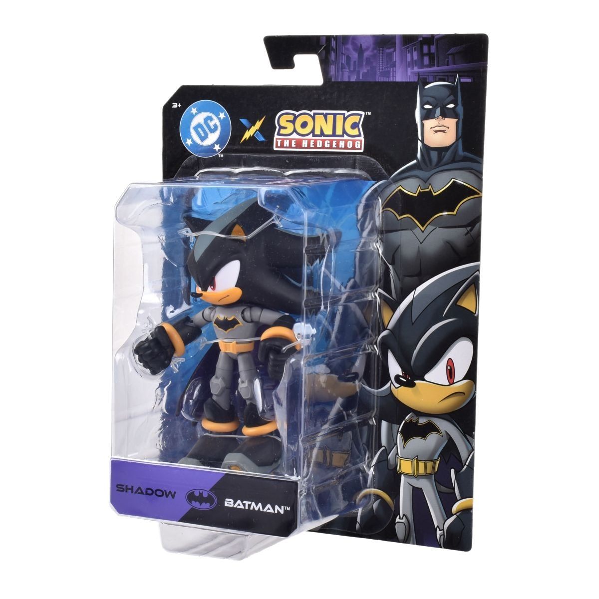 SONIC - FIGURA SONIC 13 CMS - SONIC DC COMICS - SHADOW BATMAN