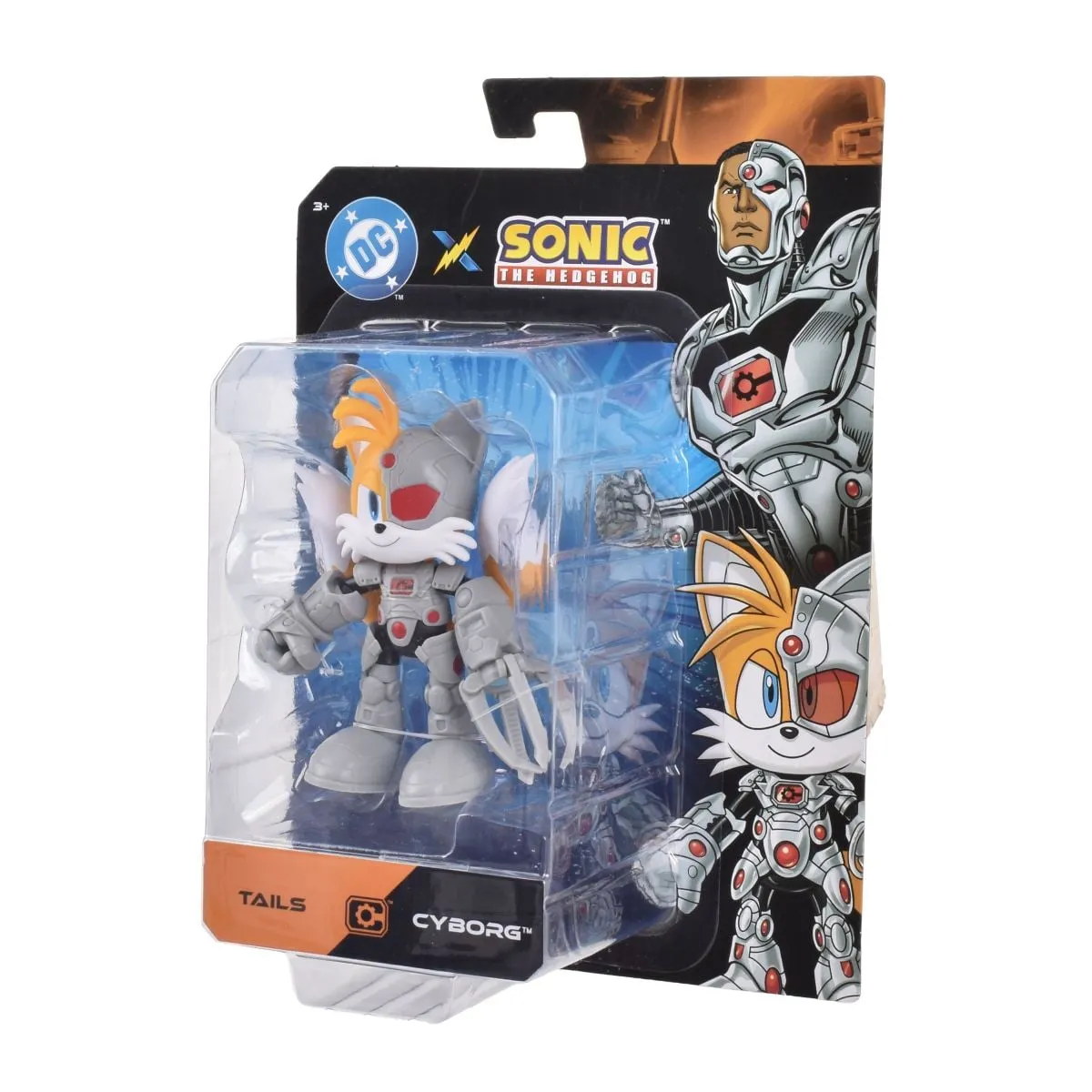 SONIC - FIGURA SONIC 13 CMS - SONIC DC COMICS - TAILS CYBORG
