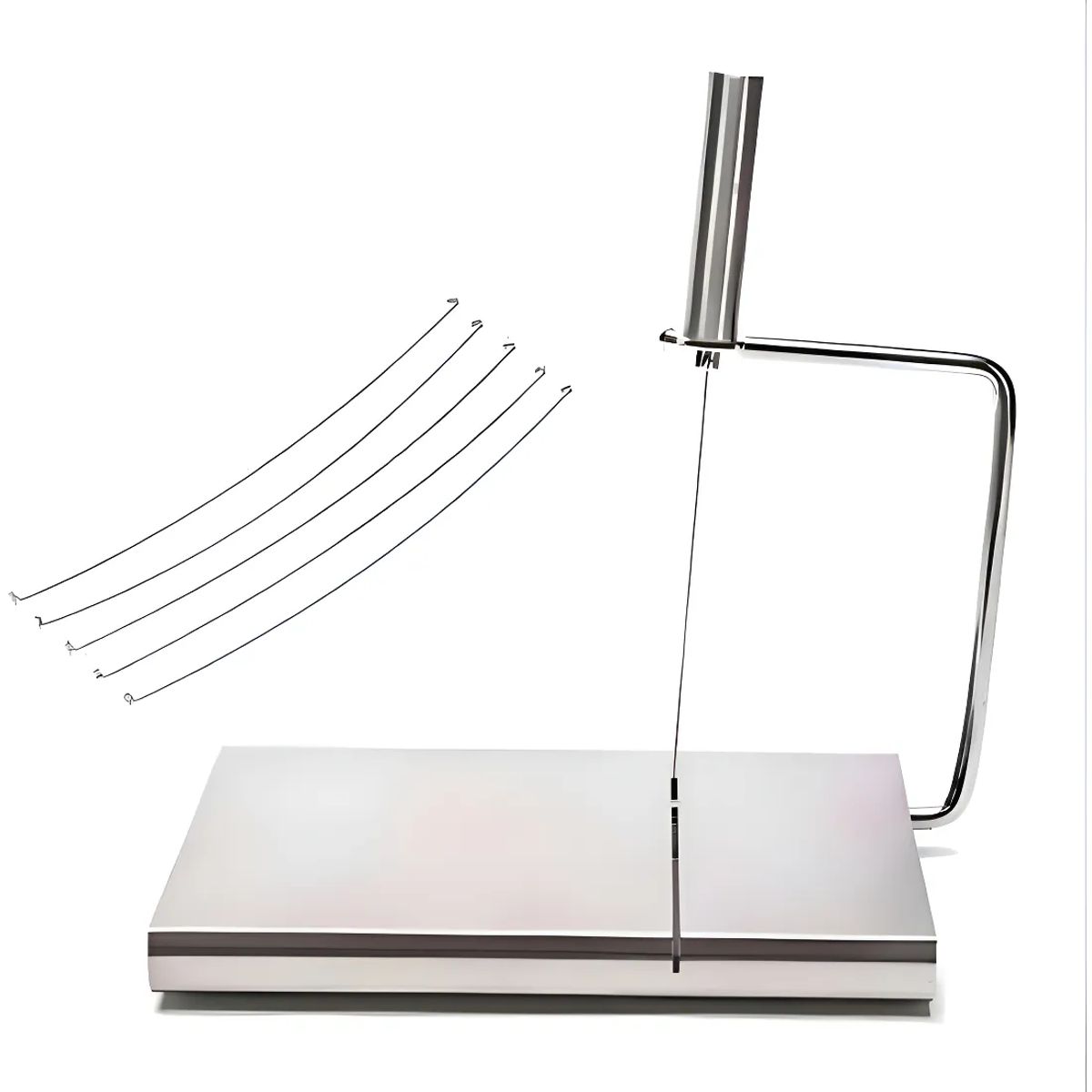 GENERICO - Rebanadora de queso multifuncional de alambre de acero inoxidable Accesorios de cocina