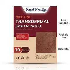 DEFF - Parche Para Dejar De Fumar Antitabaco