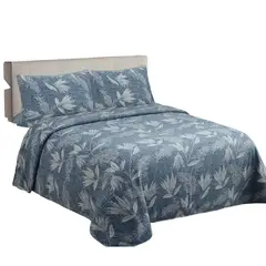 GENERICO - Sabana Polar Con Diseño Plaza y Media