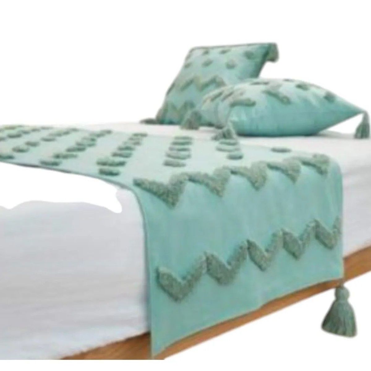 GENERICO - Cubrecama Quilt Con Chiporro Diseño Plaza y Media