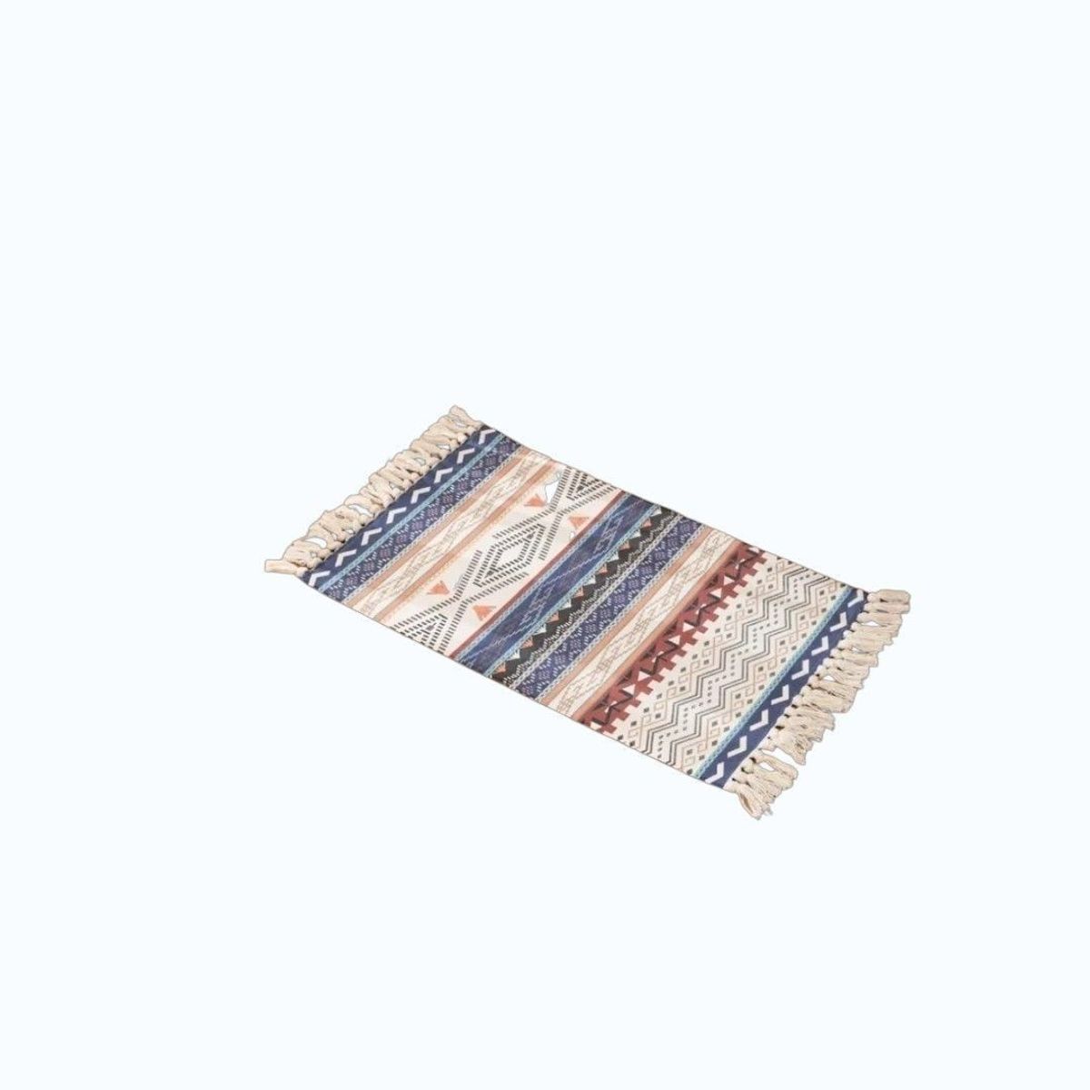 GENERICO - Alfombra Étnica Diseño Bohemio Ideal para Decoración Moderna