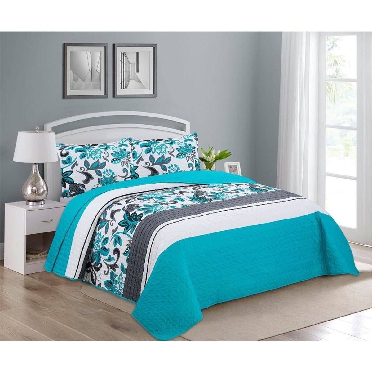 GENERICO - Cubrecama Quilt De Verano Dos Plazas