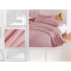 GENERICO - Plumon De Seda Liviano Y Termico Unicolor Plaza Y Media