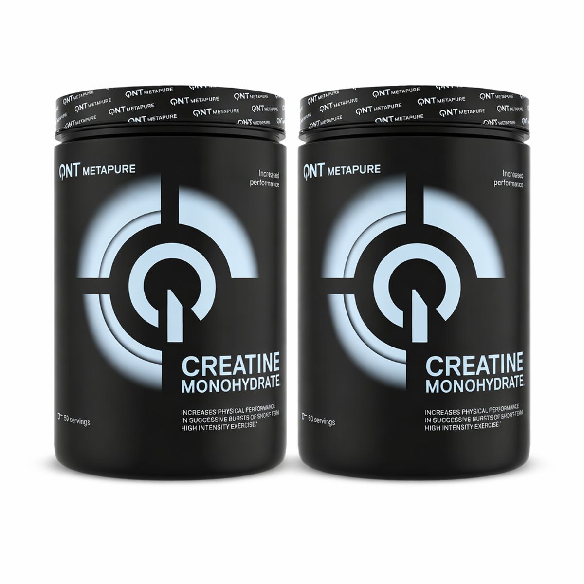 QNT - Creatina Monohidratada QNT 300 gr Pack 2 creatina
