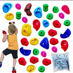 GENERICO - Set 32 Presas de Escalada Vevor Colores para Muro y Roca
