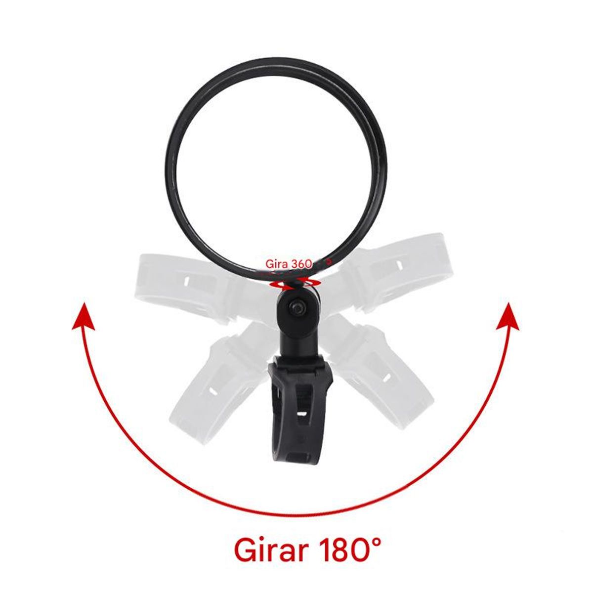 GENERICO - Espejos retrovisor para Bicicletas y Scooter