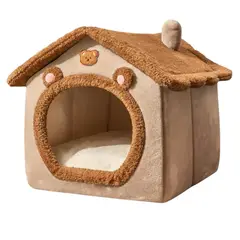 GENERICO - Casita Cama Iglú Para Mascotas Perros Gatos Pequeños M