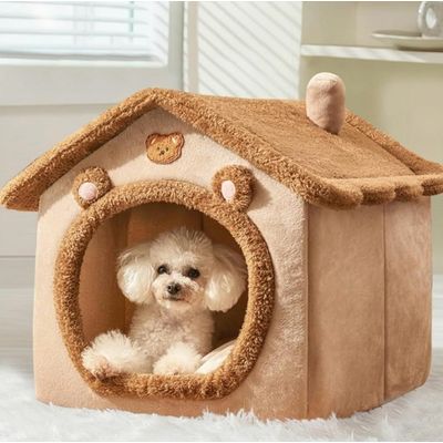 Imagen 2 del producto Casita Cama Iglú Para Mascotas Perros Gatos Pequeños M