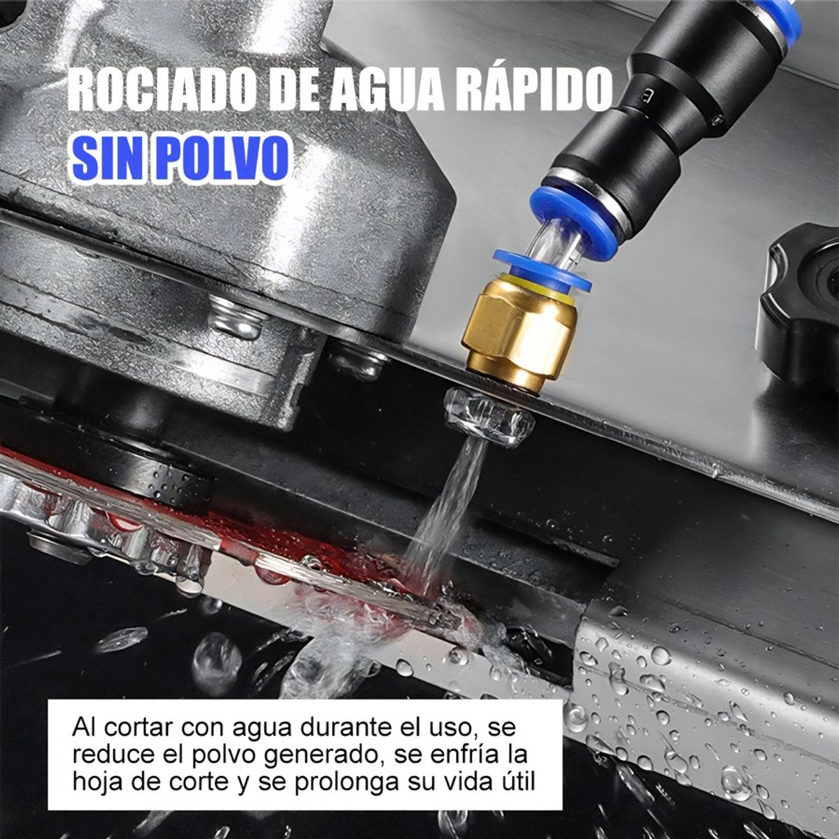 GENERICO - Soporte Amoladora Angular 45 Corte Chaflán Azulejos Portátil