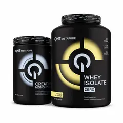 QNT - Pack Proteína 2k ISO Metapure sabor Vainilla + Creatina Monohidratada 300 gr