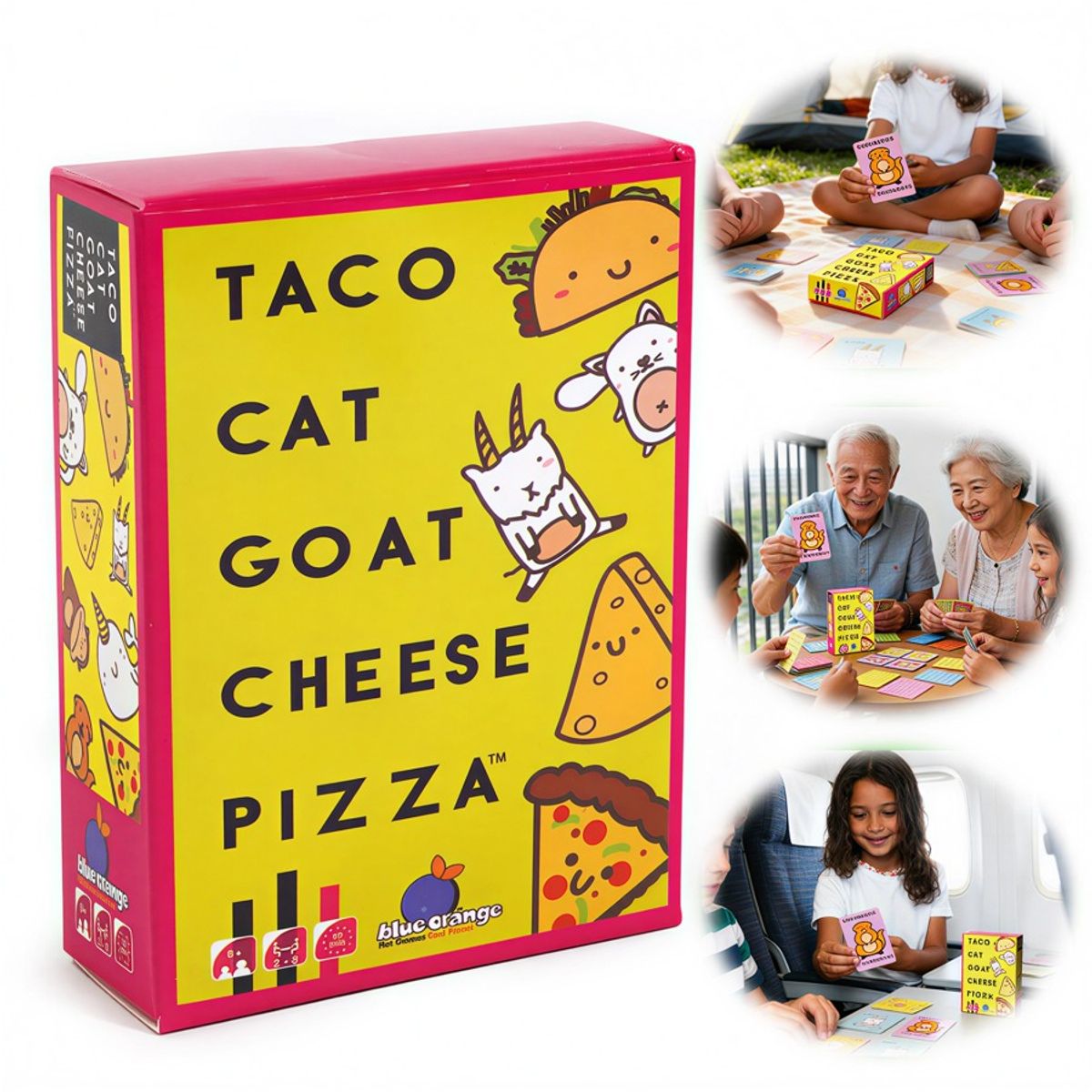 GENERICO - Taco Gato Cabra Queso Pizza Juegos Entretenido De Mesa