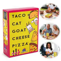 GENERICO - Taco Gato Cabra Queso Pizza Juegos Entretenido De Mesa