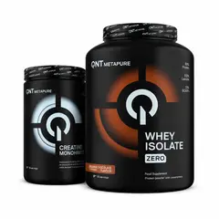QNT - Pack Proteína 2k ISO Metapure sabor Chocolate Belga + Creatina Monohidratada 300 gr