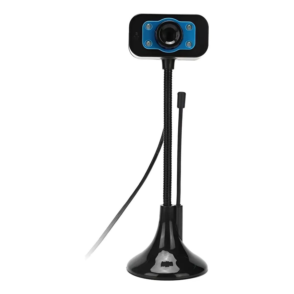 GENERICO - Camara Webcam Usb Con Micrófono Teletrabajo Videoconferencia