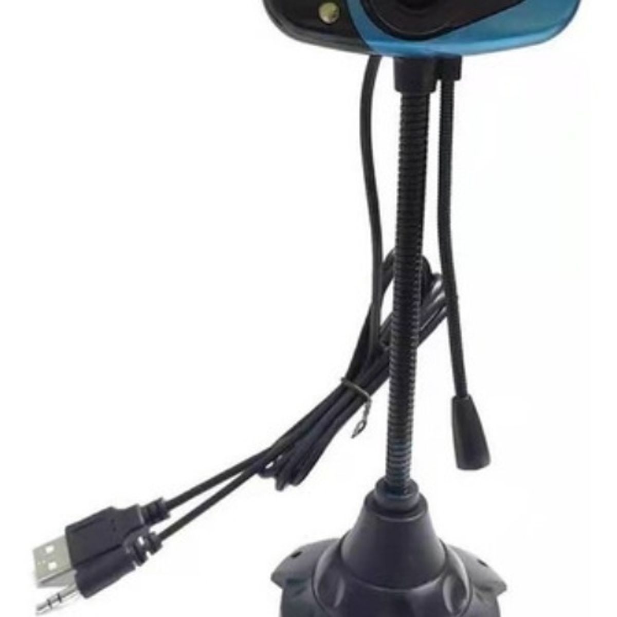 GENERICO - Cámara Webcam Teletrabajo Usb Con Micrófono Videoconferencia
