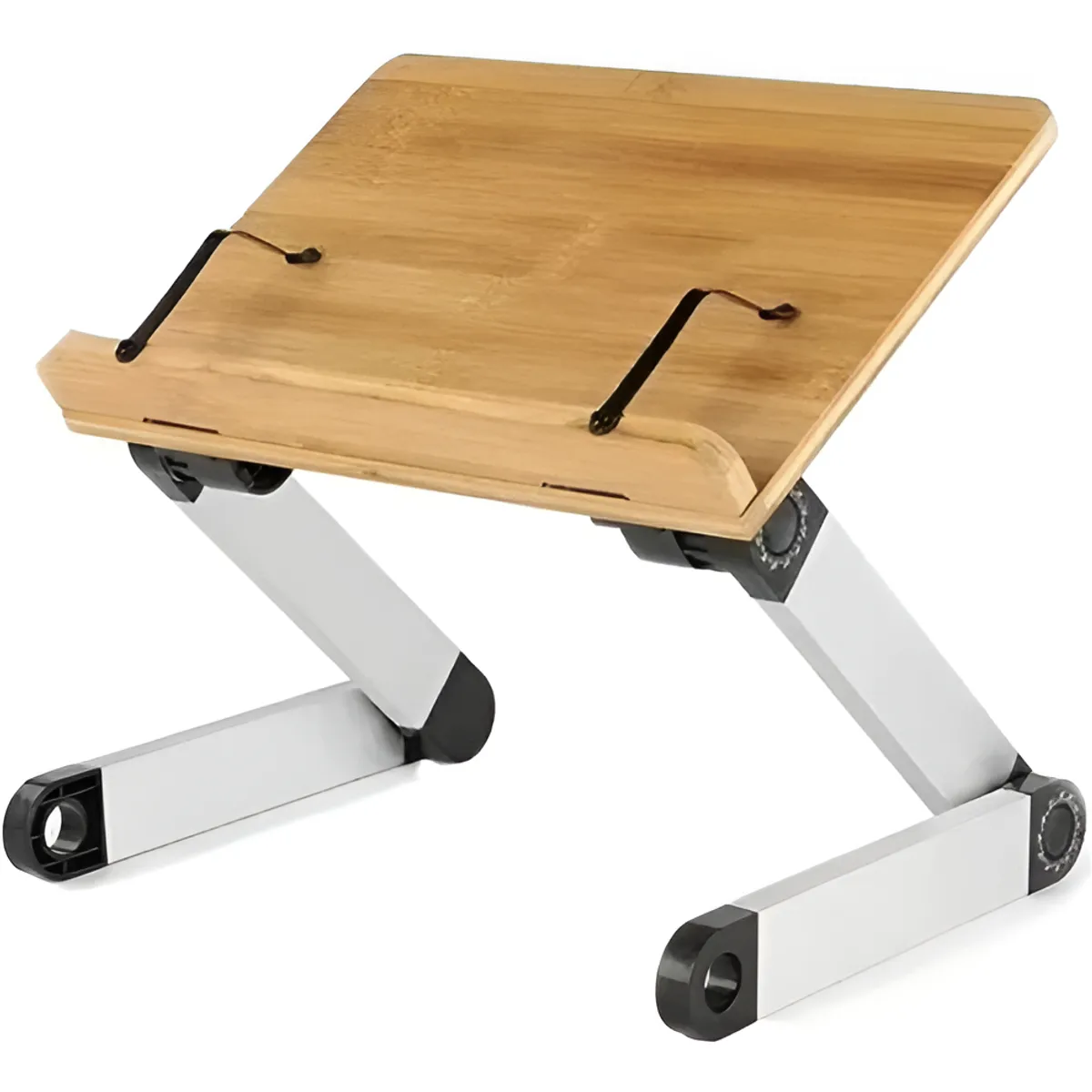 GENERICO - Mesa Madera Notebook Soporte Libros Lectura Plegable Color Marrón