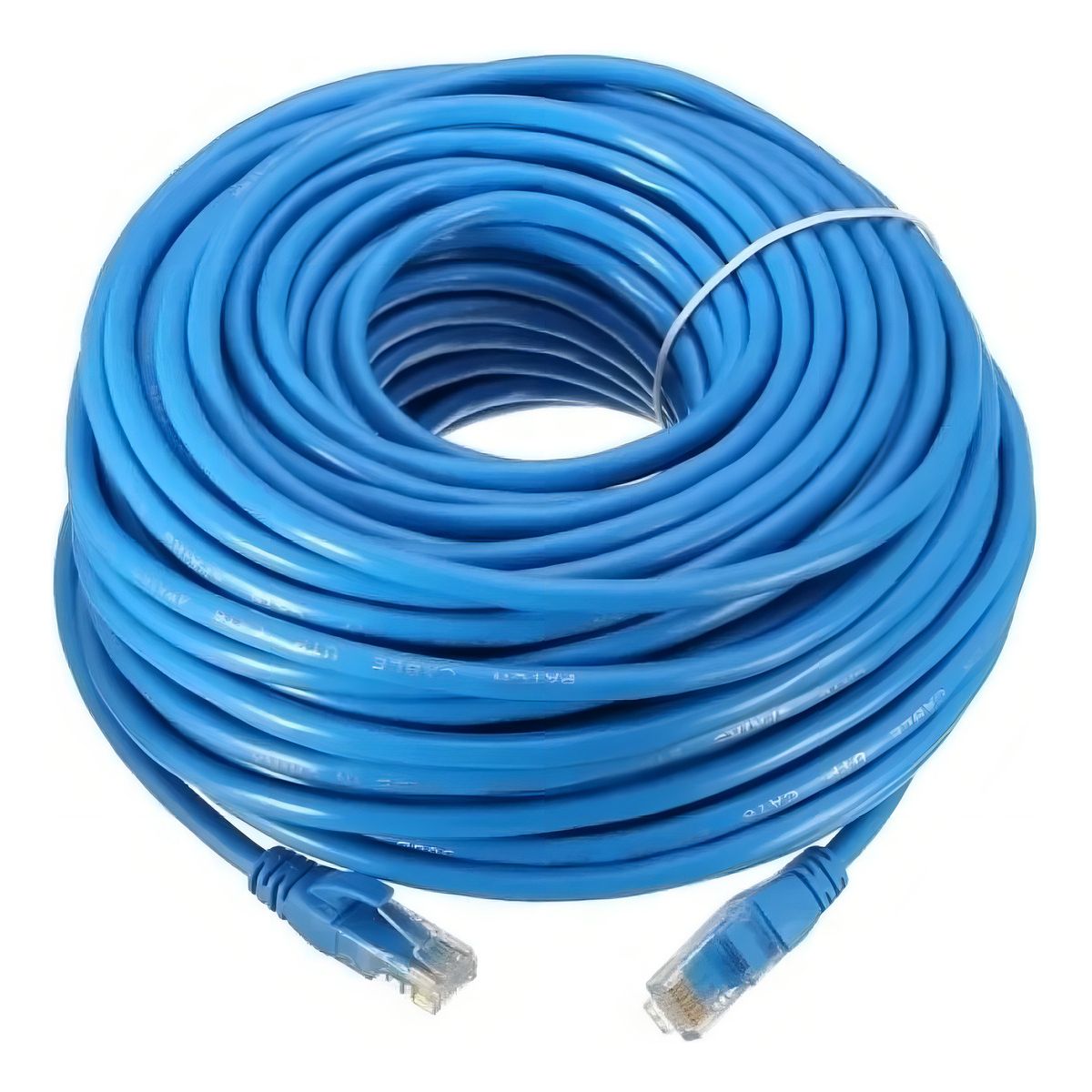GENERICO - Cable Red UTP Cat6e RJ45 30m BETENSH Par Trenzado Azul Ethernet LAN