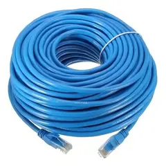 GENERICO - Cable Red UTP Cat6e RJ45 30m BETENSH Par Trenzado Azul Ethernet LAN